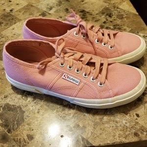 Pink Superga Sneakers